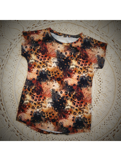 JustWow tričko - leopardík