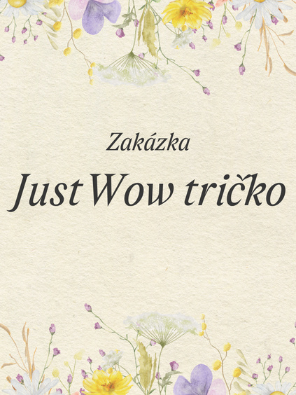 ZAKÁZKA - JustWow