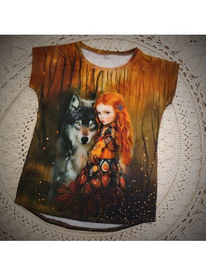 JustWow tričko - malá rebelka