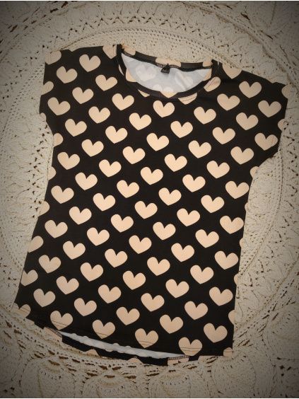 JustWow tričko - srdíčka