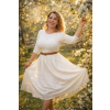 BeDarcy´s šaty - ecru - madeira
