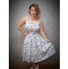 Šaty Summer - malovaní zajíčci - porcelán