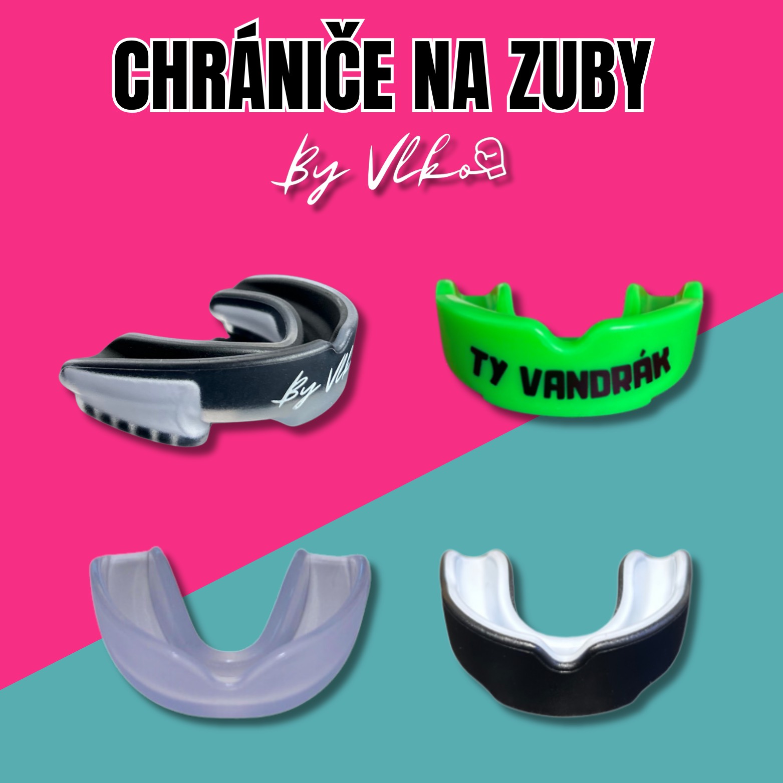 chániče na zuby