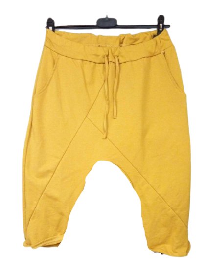 Kraťasy tepláky krátké baggy dámské (S/M/L ONE SIZE) ITALSKÁ MÓDA IMD21360/DR (Velikost S/M/L, Barva růžová)