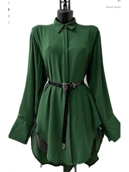 Šaty krátké elegantní dlouhý rukáv dámské (S/M ONE SIZE) ITALSKÁ MÓDA IMPES24LILITH4 (Velikost S/M/L, Barva béžová)