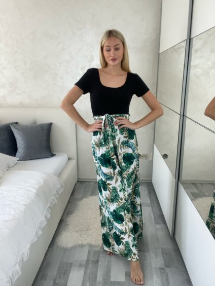 Overal elegantní krátký rukáv dámský MIA (XS/S/M ONE SIZE) ITALSKÁ MÓDA IMM25M55299-2/DUR (Velikost S/M, Barva zelená)