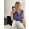 Tílko top letní icecool dámské (S/M ONE SIZE) ITALSKá MóDA IMM2282107/DR (Velikost S/M/L, Barva Černá)