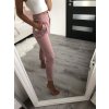 Kalhoty elegantní dámské (S/M ONE SIZE) ITALSKÁ MÓDA IMWK22EB23150/DR (Velikost S/M/L, Barva tmavě béžová)