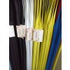Šaty úpletové letní bez rukávu dámské (S/M ONE SIZE) ITALSKÁ MÓDA IM722078/DR (Velikost S/M/L, Barva Černá)