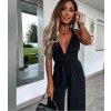 Overal dlouhý variabilní zavazovací bez rukávu dámský (S/M ONE SIZE) ITALSKÁ MÓDA IMWM221794 (Velikost S/M/L, Barva béžová)