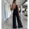 Overal dlouhý variabilní zavazovací bez rukávu dámský (S/M ONE SIZE) ITALSKÁ MÓDA IMWM221794 (Velikost S/M/L, Barva béžová)