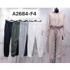 Souprava mikina dlouhý rukáv a tepláky dámská (S/M ONE SIZE) ITALSKÁ MÓDA IMM21A2683-F4 (Velikost S/M/L, Barva béžová)