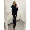 Souprava mikina dlouhý rukáv a tepláky dámská (S/M ONE SIZE) ITALSKÁ MÓDA IMM21A2683-F4 (Velikost S/M/L, Barva béžová)