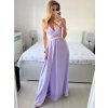 Šaty elegantní společenské na ramínka dámské (S/M ONE SIZE) ITALSKÁ MÓDA IMM22fs52571 (Velikost S/M/L, Barva Černá)