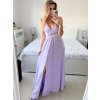 Šaty elegantní společenské na ramínka dámské (S/M ONE SIZE) ITALSKÁ MÓDA IMM22fs52571 (Velikost S/M/L, Barva Černá)