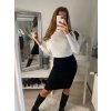 Sukně dlouhá úpletová teplá dámská (S/M ONE SIZE) ITALSKÁ MÓDA IMPBB22Z5121/DR (Velikost S/M/L, Barva bílá)