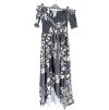 Šaty dlouhé letní carmen přes ramena dámské (S/M/L ONE SIZE) ITALSKÁ MÓDA IMM22UN5350 (Velikost S/M/L, Barva bílá)