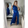 Šaty plesové dlouhé elegantní bez rukávu dámské (S/M ONE SIZE) ITALSKÁ MÓDA IMPBB22B22876/DR (Velikost S/M/L, Barva Černá)