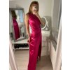 Šaty plesové dlouhé elegantní bez rukávu dámské (S/M ONE SIZE) ITALSKÁ MÓDA IMPBB22B22876/DR (Velikost S/M/L, Barva Černá)