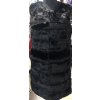 Vesta kožíšek dlouhá dámská (S/M, L/XL) ITALSKÁ MÓDA ORC20ML-2078-3/DR (Velikost S/M/L, Barva tmavě béžová)