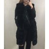 Vesta kožíšek dlouhá dámská (S/M, L/XL) ITALSKÁ MÓDA ORC20ML-2078-3/DR (Velikost S/M/L, Barva tmavě béžová)