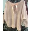 Svetr tenký dlouhý rukáv dámský (S/M ONE SIZE) ITALSKÁ MÓDA IMM22NM1236/DU (Velikost S/M/L, Barva Černá)