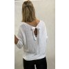 Svetr tenký dlouhý rukáv dámský (S/M ONE SIZE) ITALSKÁ MÓDA IMM22NM1236/DU (Velikost S/M/L, Barva Černá)