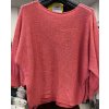 Svetr tenký dlouhý rukáv dámský (S/M ONE SIZE) ITALSKÁ MÓDA IMM22NM1236/DU (Velikost S/M/L, Barva Černá)