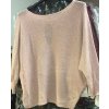 Svetr tenký dlouhý rukáv dámský (S/M ONE SIZE) ITALSKÁ MÓDA IMM22NM1236/DU (Velikost S/M/L, Barva Černá)