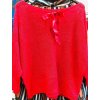 Svetr tenký dlouhý rukáv dámský (S/M ONE SIZE) ITALSKÁ MÓDA IMM22NM1236/DU (Velikost S/M/L, Barva Černá)