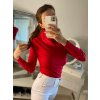Svetr úpletový rolák dlouhý rukáv dámský (S/M ONE SIZE) ITALSKÁ MÓDA EXTRA ME IMM22FD5813/DR (Velikost S/M/L, Barva hnědá camel)