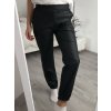 Kalhoty koženkové dlouhé dámské (S/M ONE SIZE) ITALSKÁ MÓDA IMWG221026/DR (Velikost S/M/L, Barva Černá)