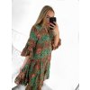 Šaty letní košilové dlouhý rukáv dámské (S/M/L ONE SIZE) INDICKÁ MÓDA IMWY23123/DR (Velikost M/L, Barva fialová)