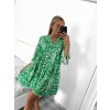 Šaty španělské letní dlouhý rukáv dámské (S/M/L/XL ONE SIZE) INDICKÁ MÓDA IMPEM23CA890A/DU (Velikost M/L, Barva Černá)