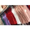 Tílko letní saténové s krajkou dámské (S/M ONE SIZE) ITALSKÁ MÓDA IMM23HG3352/DR (Velikost S/M/L, Barva Černá)