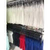 Tílko letní saténové s krajkou dámské (S/M ONE SIZE) ITALSKÁ MÓDA IMM23HG3352/DR (Velikost S/M/L, Barva Černá)