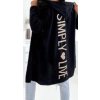 Cardigan s kapucí dlouhý rukáv dámský (S/M/L ONE SIZE) ITALSKÁ MÓDA IMWB23520/01/DU (Velikost M/L, Barva béžová)