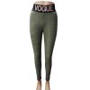 Legíny dlouhé zatepletné  dámské (S/M,M/L, L/XL) D.D. STYLE  DDS23A535V/DU (Velikost S/M/L, Barva hnědá camel)