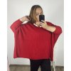 Svetr oversize dlouhý rukáv dámský (S/3XL) ITALSKÁ MÓDA IMWAK23CL70102/DR (Velikost 2XL/3XL, Barva béžová)