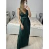 Šaty dlouhé společenské flitrové sametové bez rukávu dámské (S/M ONE SIZE) ITALSKÁ MÓDA IMWB233931/DU (Velikost S/M/L, Barva Černá)