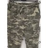 Kalhoty dlouhé dámské maskáč (S/M ONE SIZE) ITALSKÁ MÓDA IMPLI248115A/DUR (Velikost S/M/L, Barva zelená khaki)