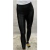 Kalhoty legíny dlouhé dámské koženkové (vel s/m - xl/xxl) Moon girl MA620Y-59A/DR (Velikost S/M/L, Barva Černá)