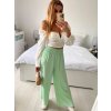 Kalhoty dlouhé oversize dámské (S/M/L ONE SIZE) ITALSKá MODA IM32419112/DU (Velikost M/L, Barva béžová)