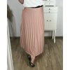 Sukně dlouhá dámská nadrozměr (L/XL/2XL ONE SIZE) ITALSKá MODA IM324PLISE/DR (Velikost XL/2XL, Barva Černá)