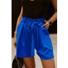 Kraťasy šortky letní dámské (S/M ONE SIZE) ITALSKÁ MÓDA IMD23353/DU (Velikost S/M/L, Barva modrá královská)
