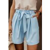 Kraťasy šortky letní dámské (S/M ONE SIZE) ITALSKÁ MÓDA IMD23353/DU (Velikost S/M/L, Barva modrá královská)