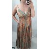 Šaty dlouhé letní na ramínka dámské (L/XL ONE SIZE) INDICKÁ MÓDA IMPEM22G-37B/DR (Velikost S/M/L, Barva _barva viz foto)