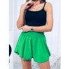 Kraťasy šortky oversize letní dámské nadrozměr (S/M/L ONE SIZE) ITALSKÁ MODA IMD24225/DUR (Velikost S/M/L, Barva béžová)