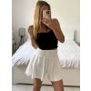 Kraťasy šortky oversize letní dámské nadrozměr (S/M/L ONE SIZE) ITALSKÁ MODA IMD24225/DUR (Velikost S/M/L, Barva béžová)