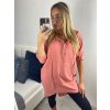 Šaty letní mušelínové dlouhý rukáv dámské (S/M/L ONE SIZE) ITALSKÁ MÓDA IMWCH24011/DUR (Velikost M/L, Barva béžová)